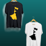 Shop West Bengal map Round neck Unisex T shirt