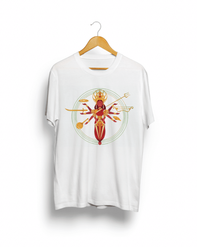 Ma Durga round neck T shirt