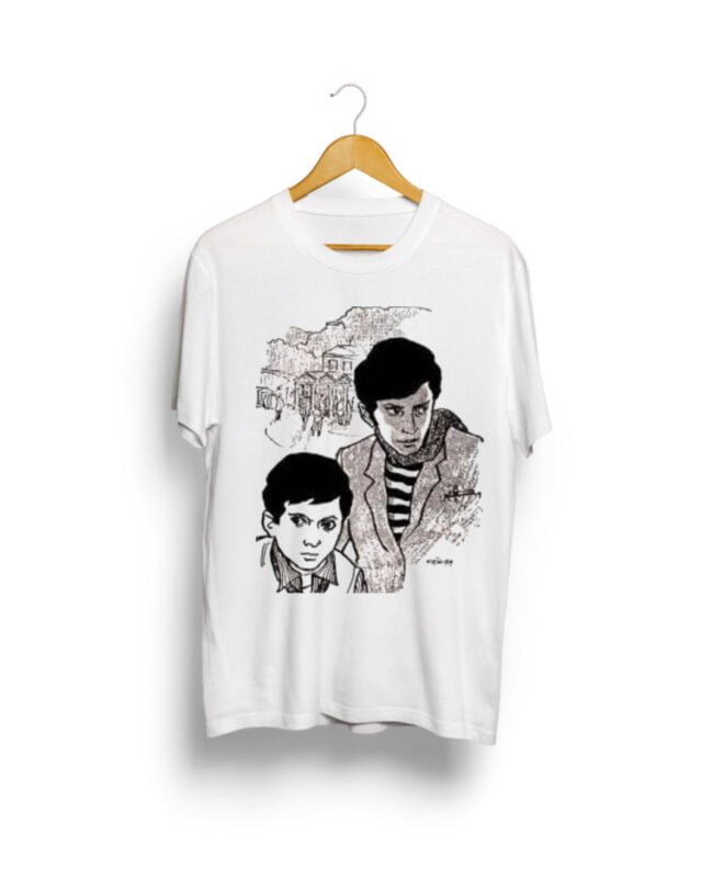 Buy Feluda print white T shirt