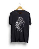 Shiva Round neck black t shirt