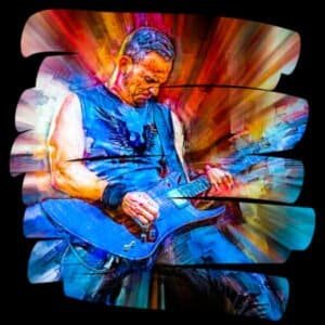Mark Tremonti graphic print Tshirt