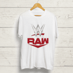 WWE RAW Round neck graphic T shirt
