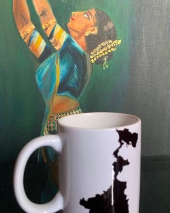 Bengali print mug
