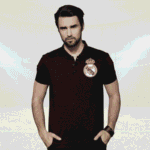 Official Real Madrid FC Black color Polo T-shirt
