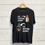 Buy Old Monk tshirt Old Monk for your internal wounds
