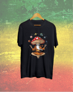 Buy Psyart Black Round neck Unisex T shirt
