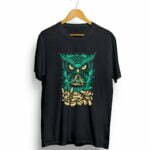 Psychedelic owl unisex t shirt