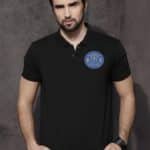 Rajasthan Royals Black Unisex Polo IPL T-shirt