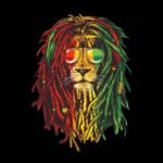 Reggae lion t shirt