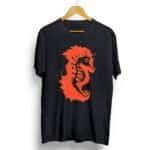 Mohiner Ghoraguli Round Neck Black Tshirt