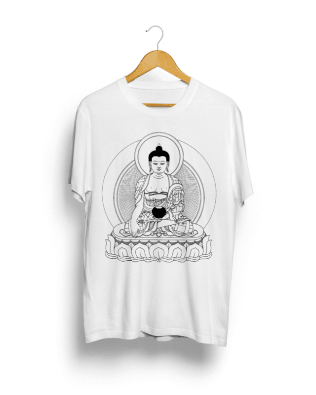 Gautam Buddha round neck T shirt