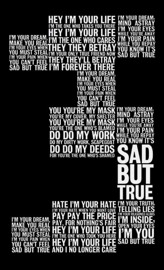 Sad but True Metallica