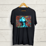 Buy Psychedelic art Round Neck T shirt