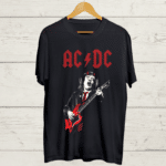 Buy ACDC Black Round neck T shirt
