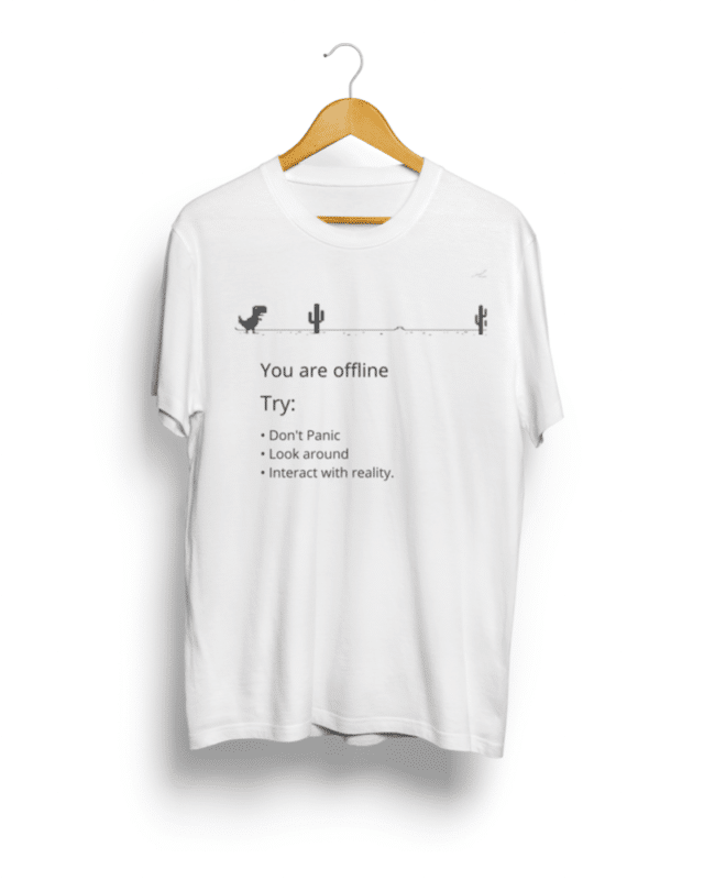Dino Game T Rex T shirt