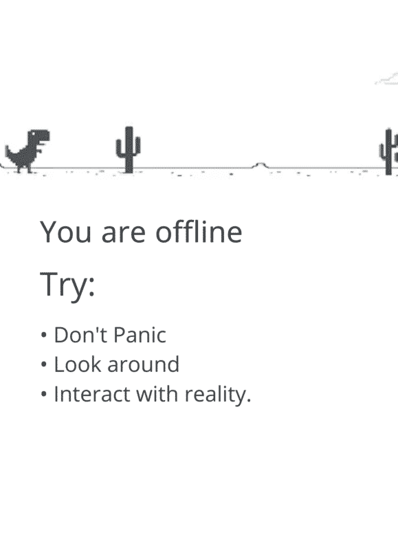 Dino game T Rex