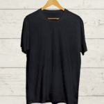Buy Black Color Round Neck Unisex T-Shirt