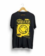 Nirvana Black Unisex Tshirt