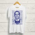 Buy Eminem art round neck unisex T shirt