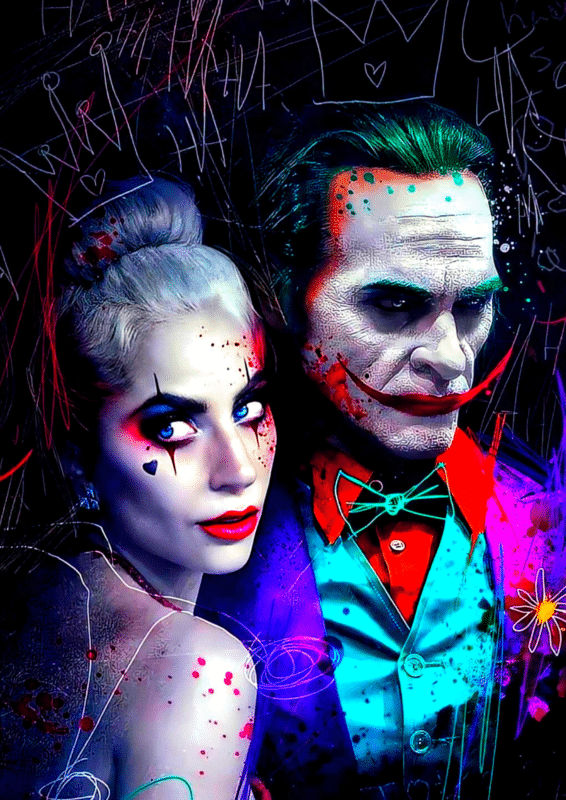Joker Harley Quinn unisex t shirt 