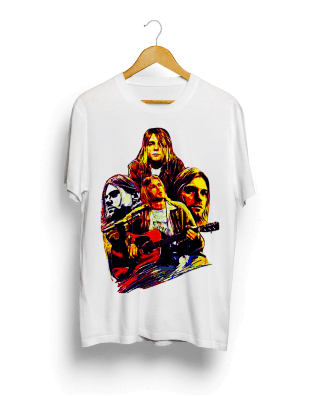 Buy Kurt Cobain illustration T shirt