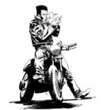 Wolverine smoking joint