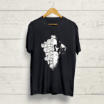 Buy Ekla Cholo re print Black Tshirt