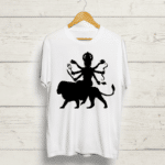 Buy Ma Durga white Tshirt