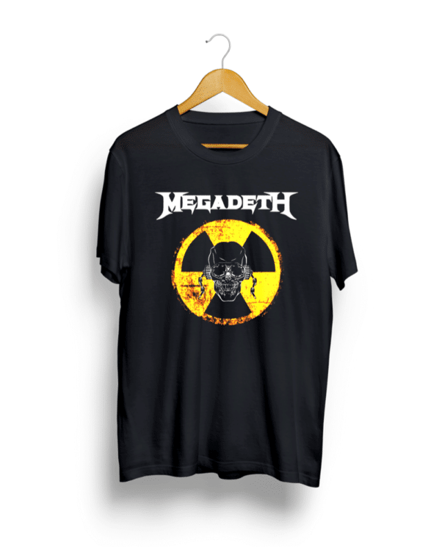 Megadeth graphic print Black T shirt