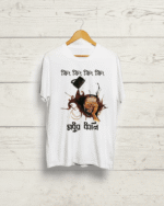 Buy Mohiner Ghoraguli Telephone print white T shirt