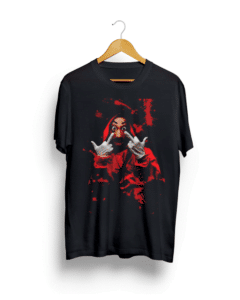 Money Heist graphic print Black Tshirt