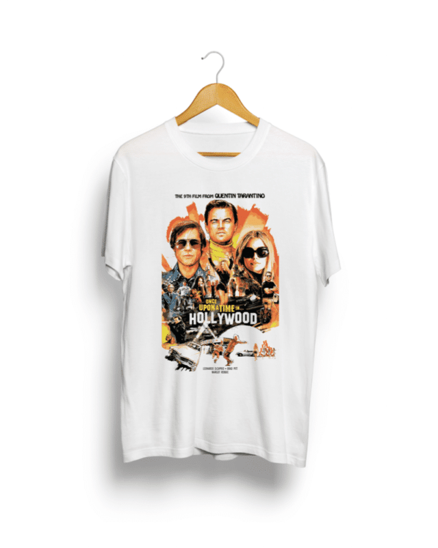 Once upon a time in Hollywood graphic print white T shirt