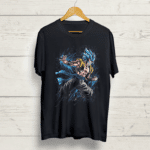 Buy Son Goku graphic print Black Tshirt