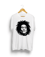 Bob Marley graphic print white Tshirt