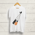 Buy Gerua Matir pothe white T shirt