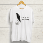 I am my own worst enemy white T shirt