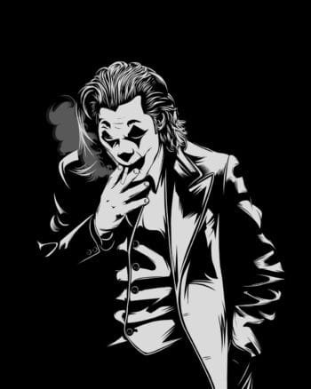 Buy Joker Joaquin Phoenix Black Tshirt