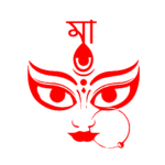 Ma Durga print Round Neck White Tshirt - Image 2