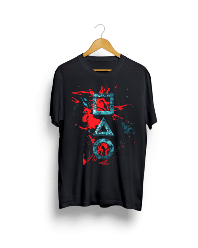 Buy Squid Game Print Black T shirt