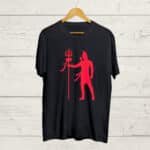 Shiva Vibes round neck Black Tshirt