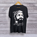 Buy Chatrapati Shivaji Jai Maratha Black T shirt