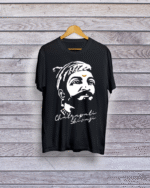Buy Chatrapati Shivaji Jai Maratha Black T shirt
