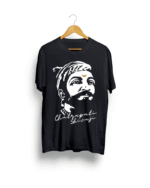 Chatrapati Shivaji Jai Maratha Black T shirt
