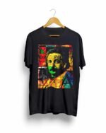 Buy Einstein print Black T shirt