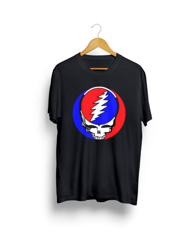 Buy Greatful Dead print Black T shirt