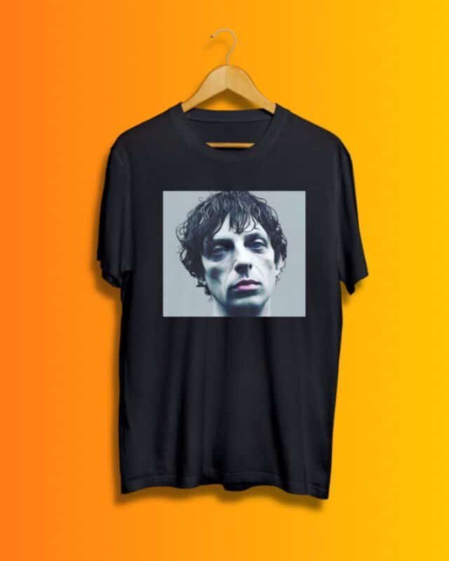 Buy Syd Barrett print Black Tshirt
