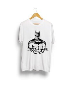 Buy Batman round neck white T shirt