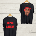Both side print Tupac T shirt