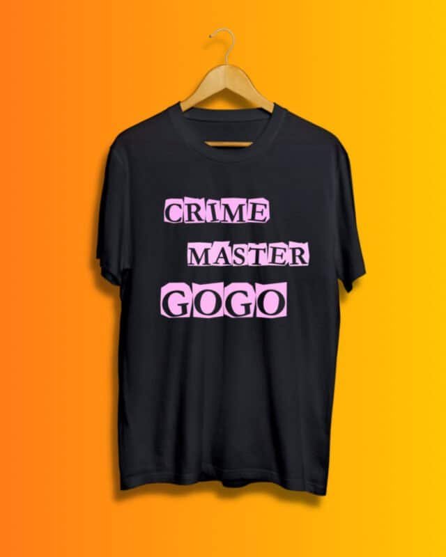 Crime master GOGO Black T shirt
