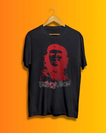 Che Guevara X Revolution black Tshirt